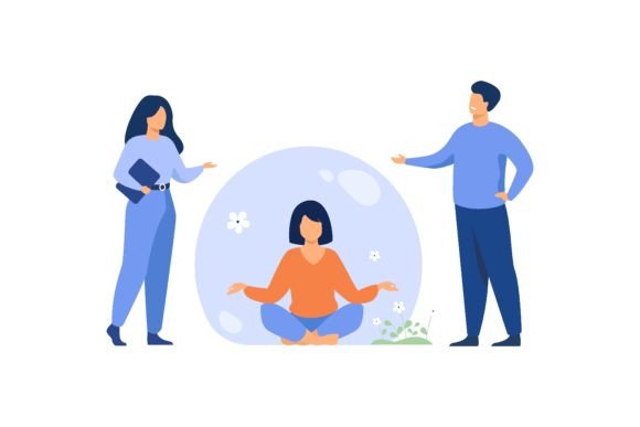 Download Person Keeping Social Distance and Avoid - Person Collection