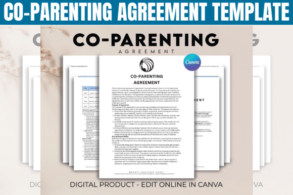 Download Co-Parenting Agreement Template - Agreement Collection