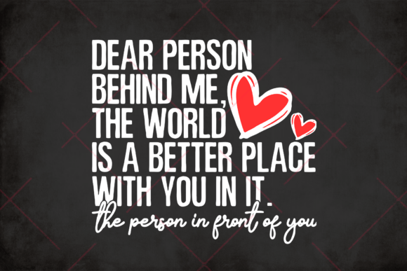 Download Dear Person Behind Me Mental Health PNG - Person Collection
